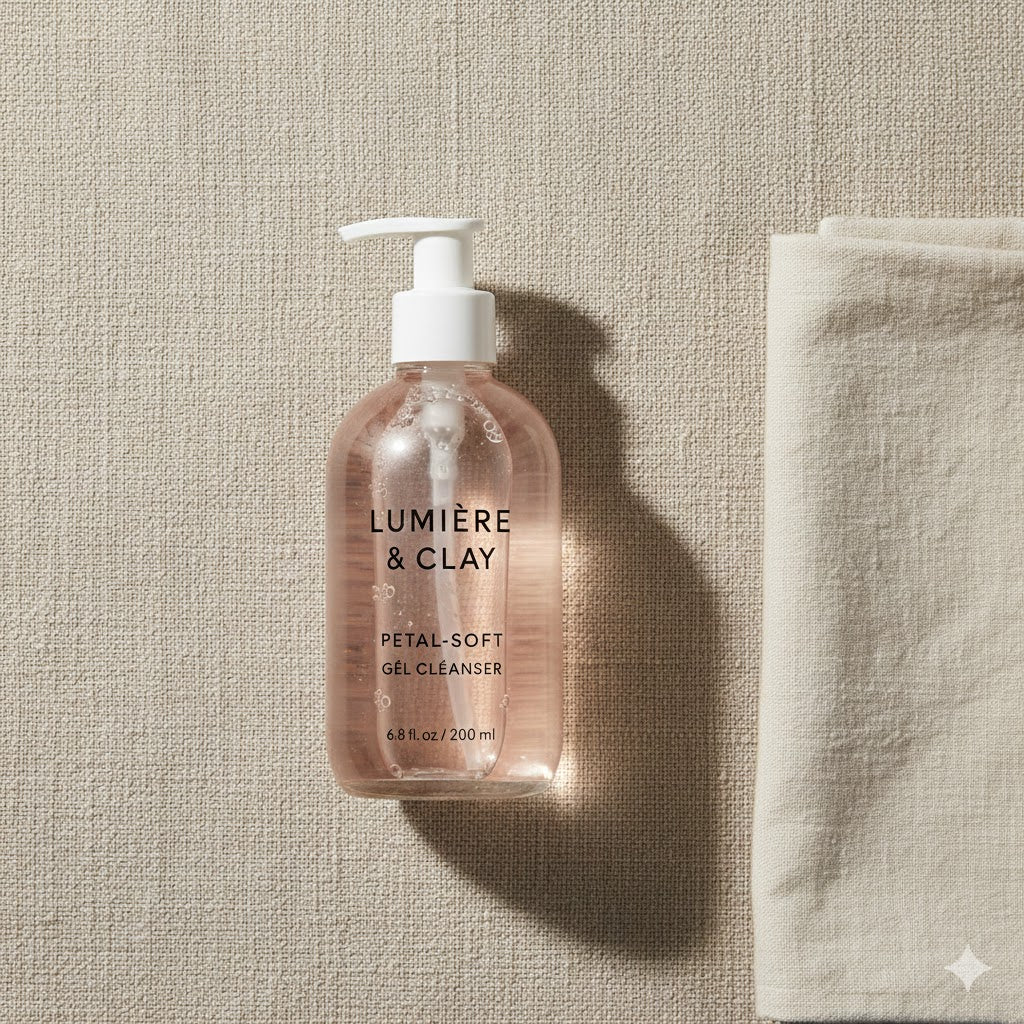 Petal-Soft Gel Cleanser | pH Balanced + Rosewater