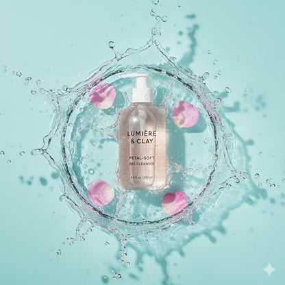 Petal-Soft Gel Cleanser | pH Balanced + Rosewater